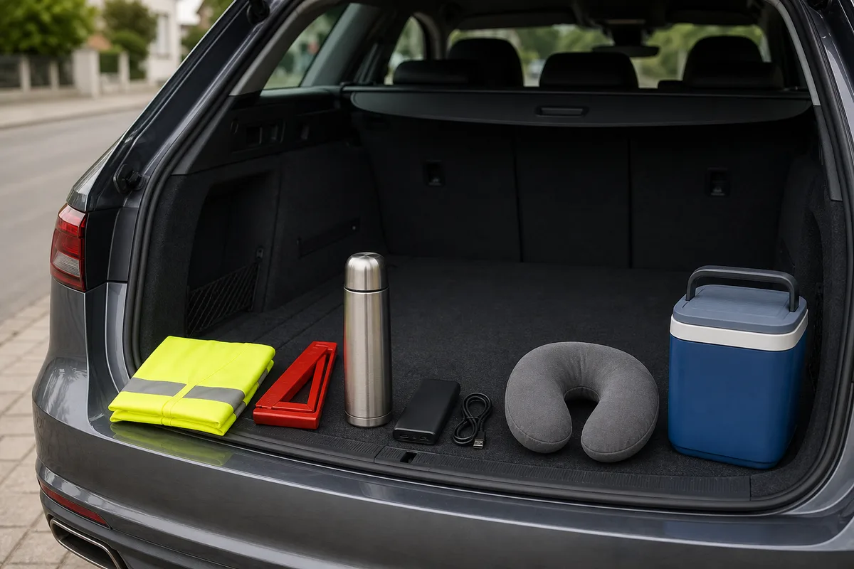 Accessoires voyage voiture : le kit du long trajet
