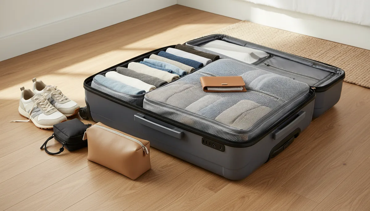 Faire sa valise pour 1 mois : liste complète par catégorie