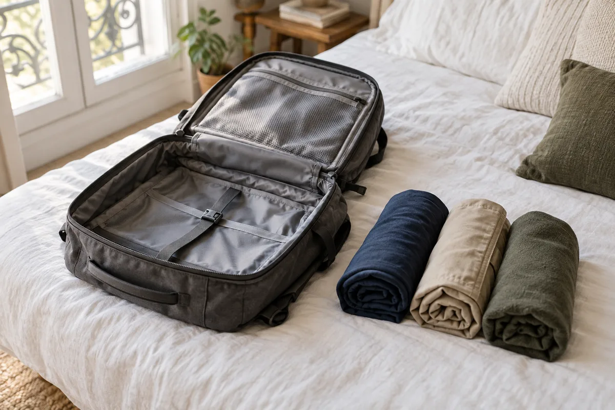 Voyager avec un bagage cabine uniquement : la méthode